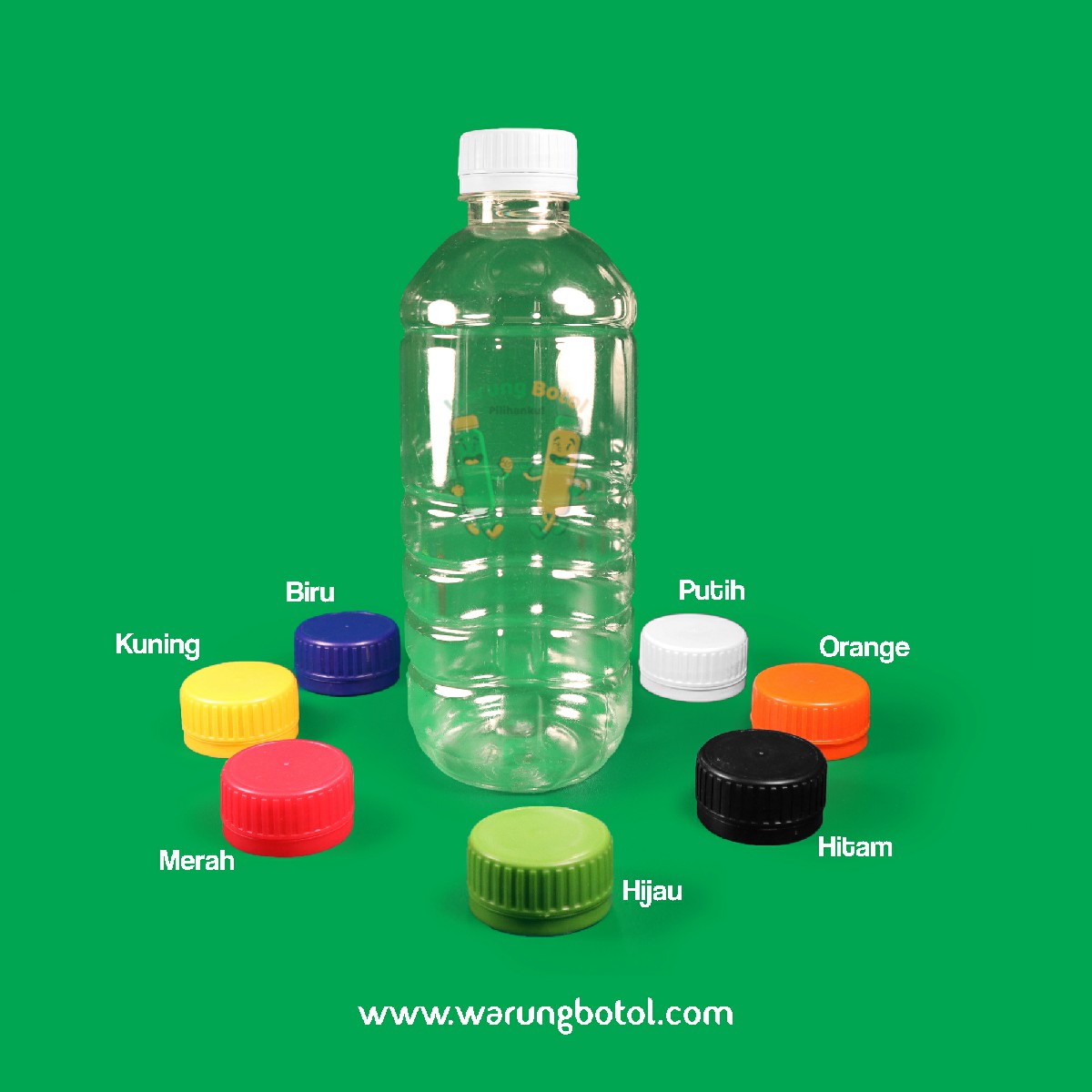 distributor jual botol plastik aqua murah dan unik 500ml untuk air mineral jus, minuman, susu soda boba terdekat di bandung jakarta bekasi bogor